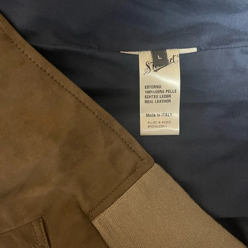 Stewart suede leather jacket - Picture 6 of 6